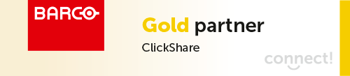 Barco ClickShare Gold Partner